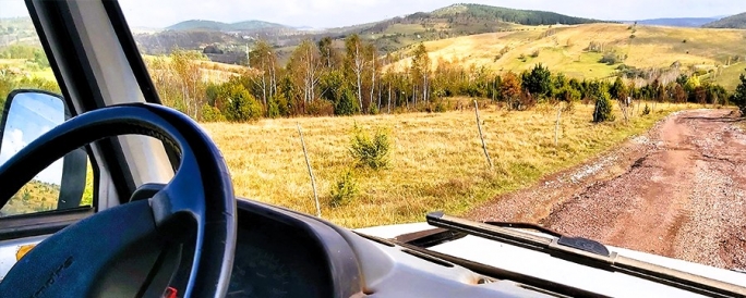 Пештер - джип тур 4x4 приключение по бездорожью в Сербии